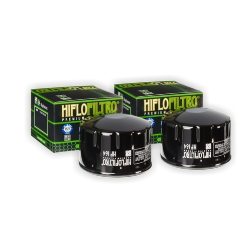 HiFlo Oil Filter Two Pack for BMW R1200 GS HP2 Adventure Rallye Enduro Megamoto