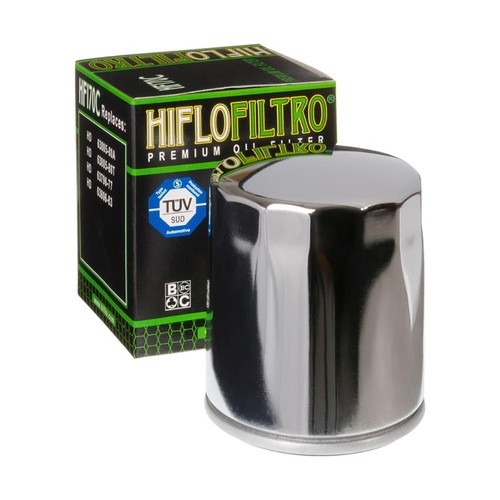 HifloFiltro Premium Oil Filter - Chrome - HF170