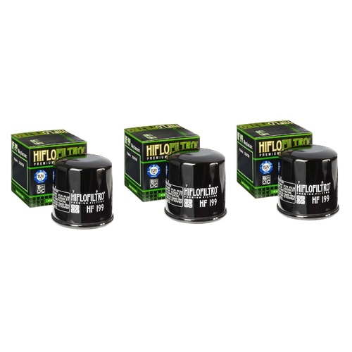 Kit Of Three Hiflo Oil Filters for Polaris 850 Sportsman Efi 2011