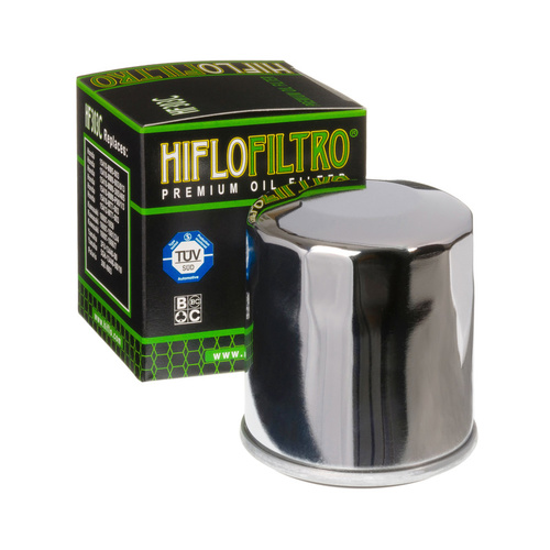 HifloFiltro Premium Oil Filter - Chrome - HF303C