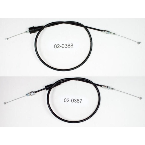 Throttle Cable Set, Push + Pull for Honda XR650R 2000 To 2007