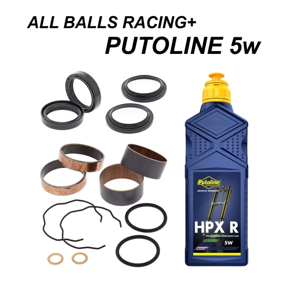 Putoline Fork Seal and Bush Rebuild Kit for HONDA CRF450X 2005 to 2017
