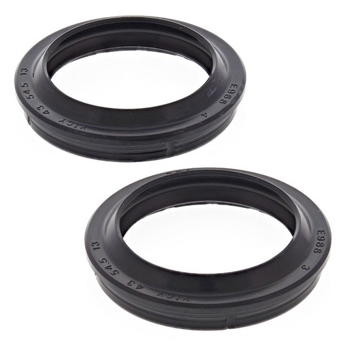 All Balls Fork Dust Seals Pair 43x54.5x13 57-108 for Honda CRF300L 2021 to 2022