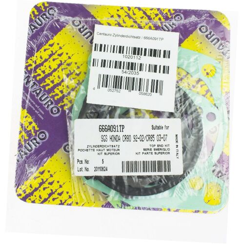 Top End Gasket Kit for Honda CR85R 2003 2004 2005 2006 2007