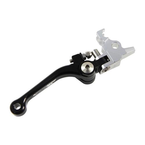 States Mx Brake Lever Fold Flex Black for KTM 125SX 2005 to 2013 144SX 2008