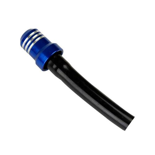 MX Dirtbike Bling Fuel Cap Vent Hose Breather Blue for Yamaha YZ250F YZ450F