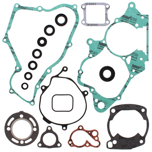 Vertex Complete Gasket Set & Oil Seals for Honda CR80R 1986 1987 1988 to 1991