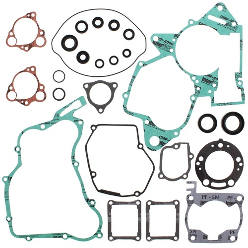 Vertex Complete Gasket Set with Oil Seals -  Honda CR125R 00