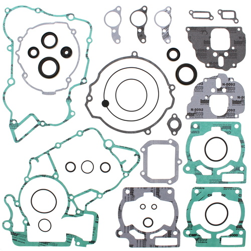 Vertex 811309 for KTM 125 SX 2002-2015 Complete Gasket Set & Oil Seals