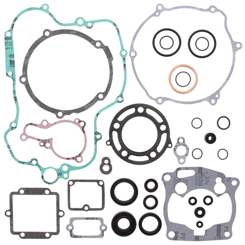 Vertex 811428 for Kawasaki KX125 KX 125 1994 Complete Gasket Set & Oil Seals