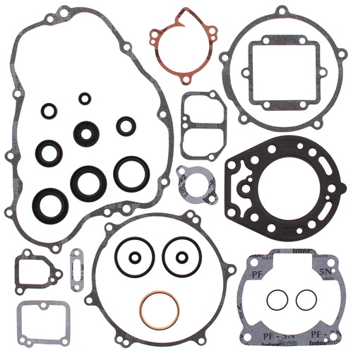 Vertex 811442 for Kawasaki KDX0 KDX 0 95-03 Complete Gasket Set & Oil Seals