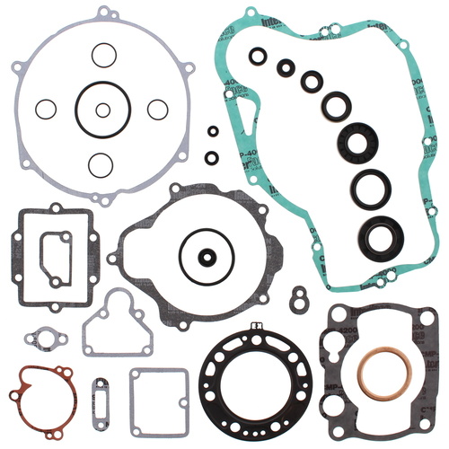 Vertex 811464 for Kawasaki KX250 KX 250 2004 Complete Gasket Set & Oil Seals