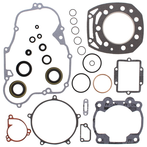 Vertex 811475 for Kawasaki KX500 KX 500 1988 Complete Gasket Set & Oil Seals