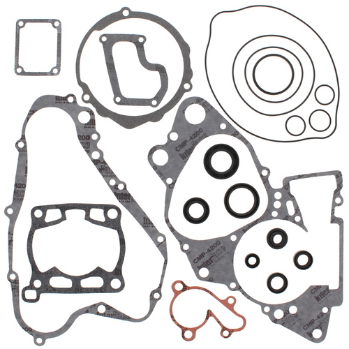 Vertex 811544 for Suzuki RM125 1990 Complete Gasket Set & Oil Seals