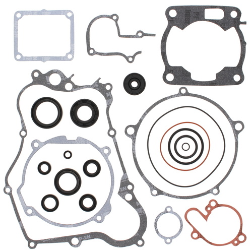 Vertex 811632 for Yamaha YZ125 1989 Complete Gasket Set & Oil Seals