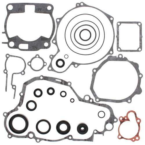 Vertex 811663 for Yamaha WR250 YZ250 1990-1991 Complete Gasket Set & Oil Seals
