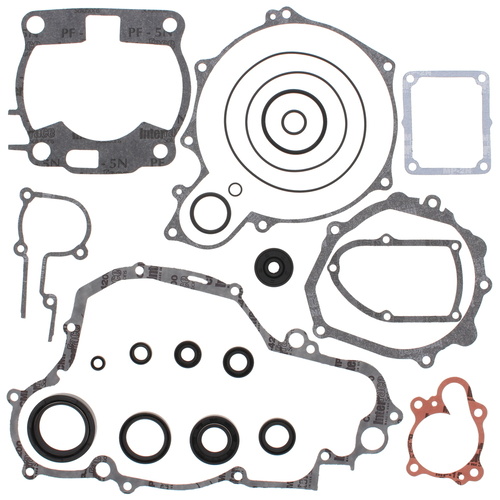 Vertex 811665 for Yamaha YZ250 1995-1996 Complete Gasket Set & Oil Seals