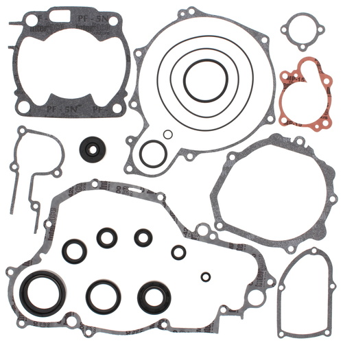 Vertex 811666 for Yamaha YZ250 1997 Complete Gasket Set & Oil Seals
