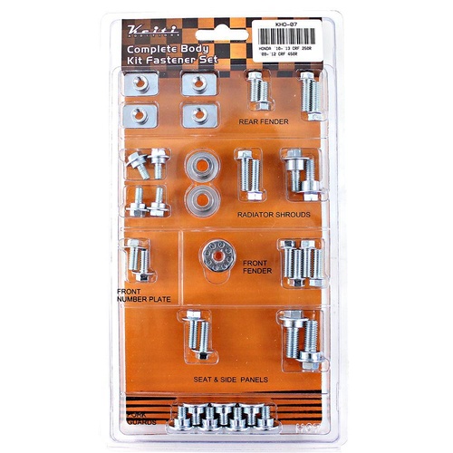 Plastics Kit | Fastners Set | Body Bolts for Honda CRF450R 2009 2010 2011 2012