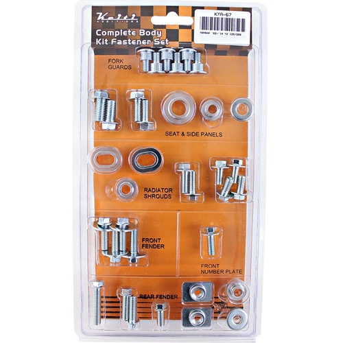 Plastics Kit|Fastner Set|Body Bolts for Yamaha YZ125 | YZ250 2002 to 2014
