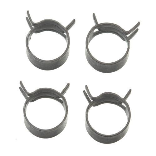 FS00052 FUEL HOSE CLAMP 4 PC KIT - BAND STYLE 11.7mm ID