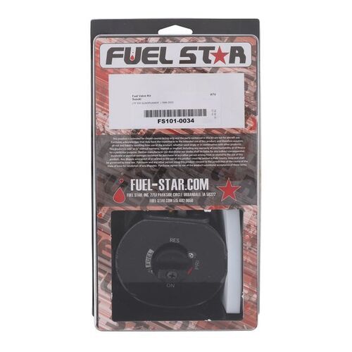 FUEL STAR Fuel Tap Kit FS101-0034 for Suzuki LTF500F VINSON 4WD 2003 to 2009
