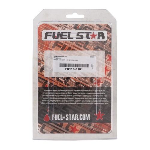 FUEL STAR Hose and Clamp Kit FS110-0101