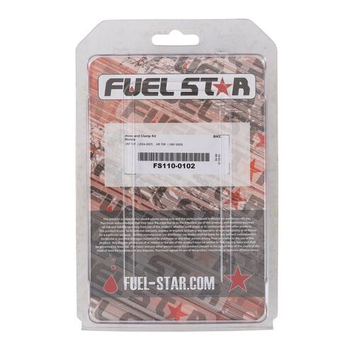 FUEL STAR Hose and Clamp Kit FS110-0102