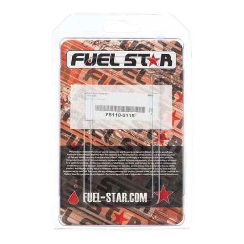 FUEL STAR Hose & Clamp Kit FS110-0115 for Kawasaki KLX110 2008 to 2009