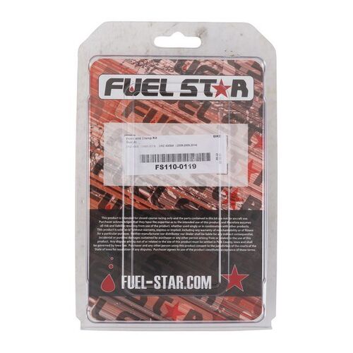 FUEL STAR Hose & Clamp Kit FS110-0119 for Suzuki DRZ400S 2008 to 2014