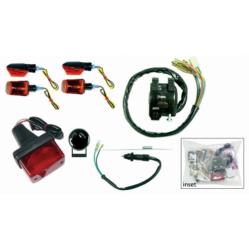 2 Pin Indicator Can ATV Rego Kit 