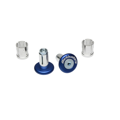 Blue Barkbusters Bar End Plugs (Pair) B-045-BU