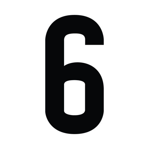 One 165MM Straight No. 69 Black