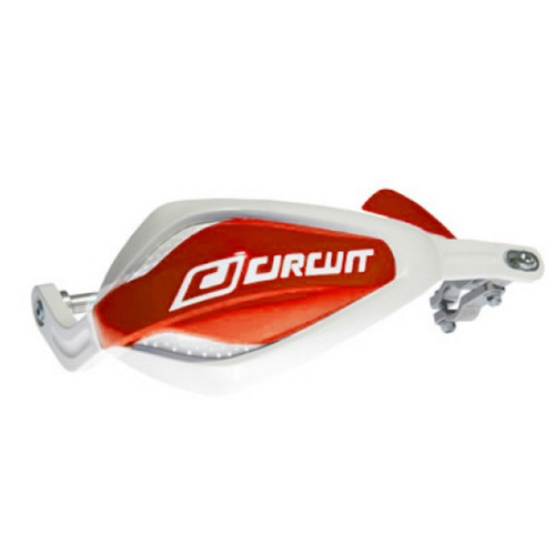 Circuit P.4 Pro Taper Handguard White-Red 