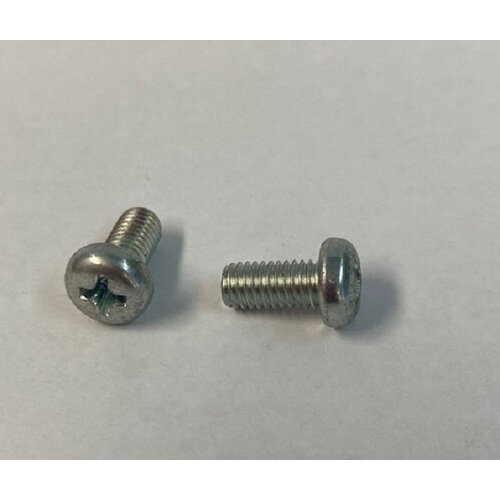 M5x0.8x10 Pan Head Phillips Screw (10 PKT)