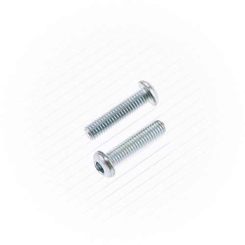M6x1.0x25 Button Head Allen Bolt (10 PKT) 