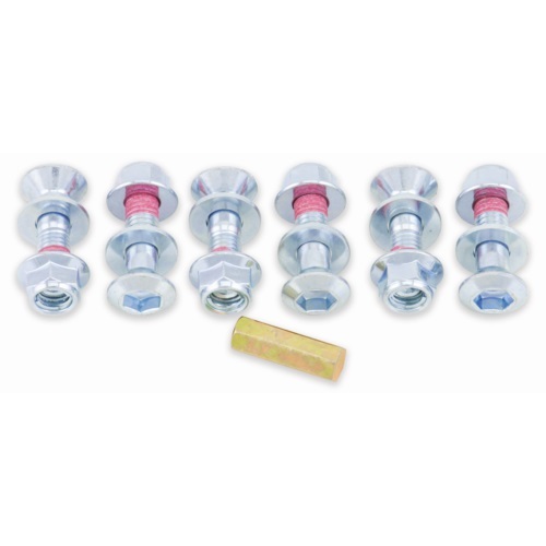Doubled Lock Sprocket Kit Silver