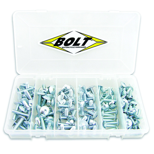 Bolt Hardware Motorcycle Fairing Bolt Service Department Kit