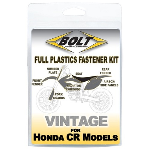 CR125 '85-90, CR250/500 '85-89 Plastics Fastener Kit