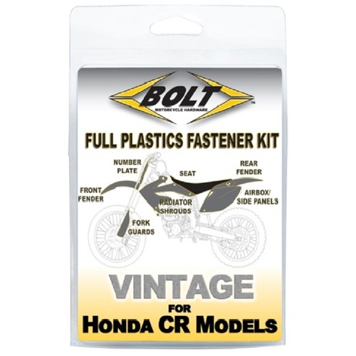 CR500 '90-2001 Plastics Fastener Kit