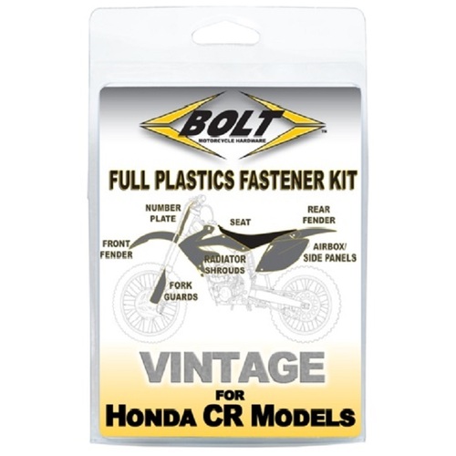 Body Work Fastener Kit for Honda CR500 1990 to 2001