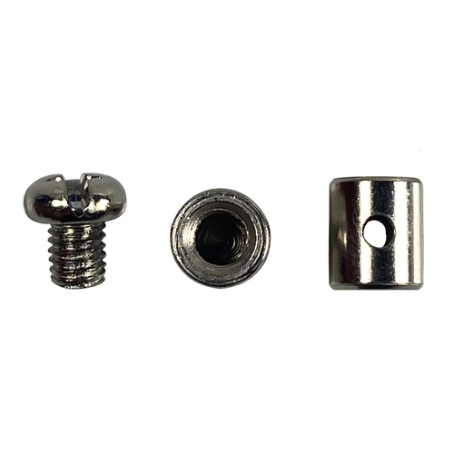 One CN11 - 8mm x 9mm Long Cable Nipple Solderless