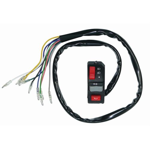 Slimline Combination Switch Block | Left Hand Side | Lights | Horn | Indicators