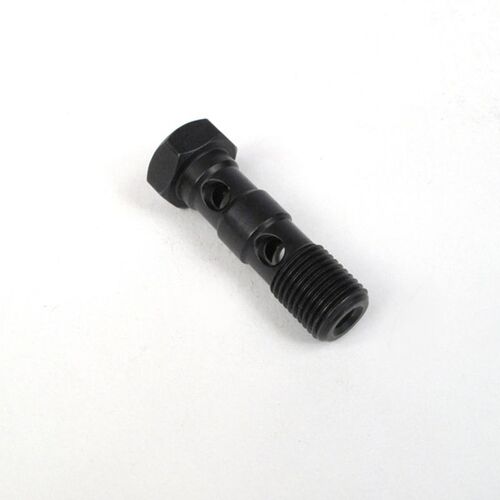 WHITES BRAKE - 10mm DOUBLE BANJO BOLT - BLK 10x1.0