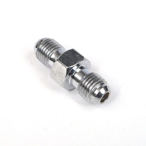 WHITES BRAKE LINE JOINER - CHR STEEL 3/8 UNF