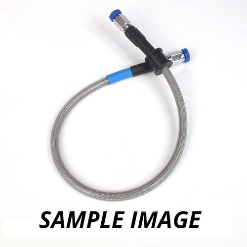 WHITES PREMADE BRAKE LINE 1150mm - CLR STEEL CHR