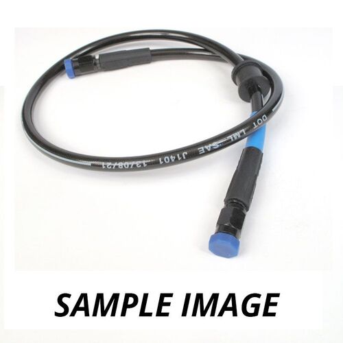 WHITES PREMADE BRAKE LINE 1250mm - DARK SMO STEEL