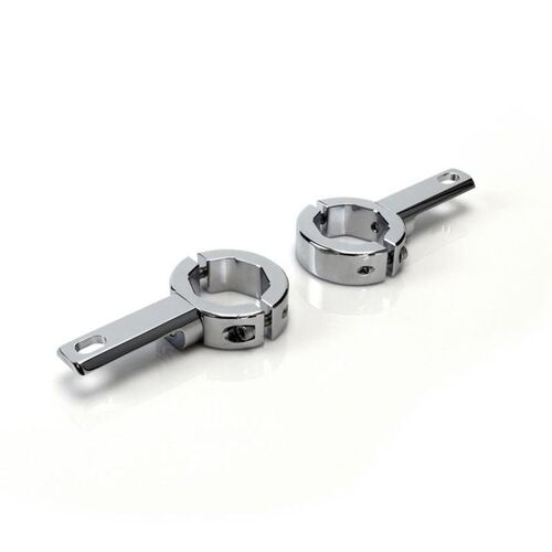 DENALI ENG GRD/FRAME LIGHT MOUNT/ 32-38MM DIAM TUBES CHR