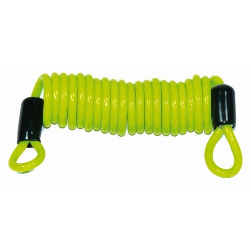 Cable Lock Spiral Safety  4MM X 1500MM 