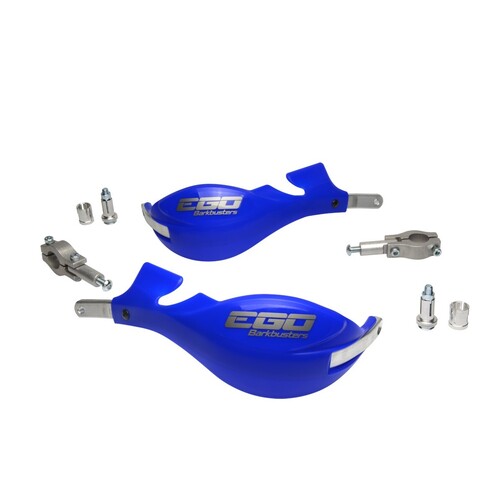 Barkbusters EGO Hand Guards Blue Colour for Yamaha YZ125 YZ250 Fit 22mm 7/8 Bars